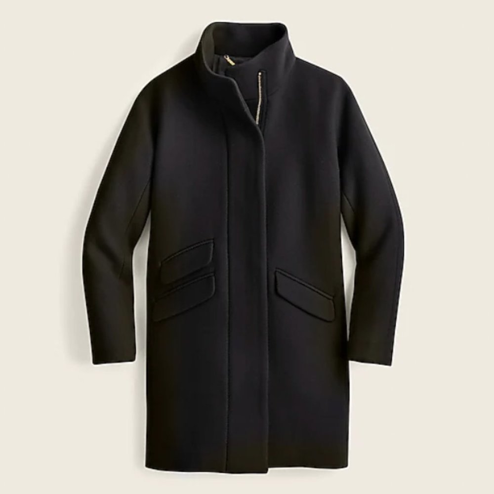 J.Crew Tall Cocoon Coat in Italian Stadium-cloth Wool